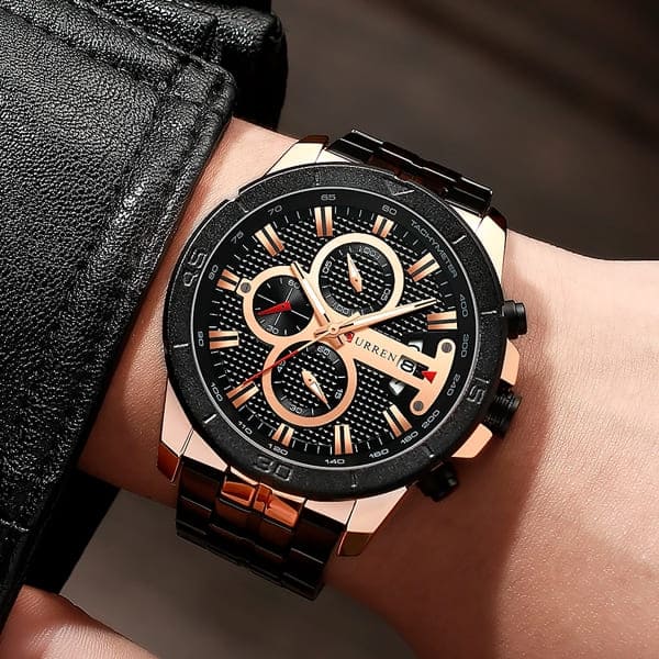 RELOJ CRONOGRAFO CURREN 8337 METALICO