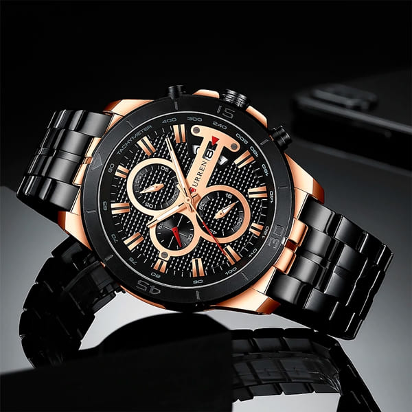 RELOJ CRONOGRAFO CURREN 8337 METALICO