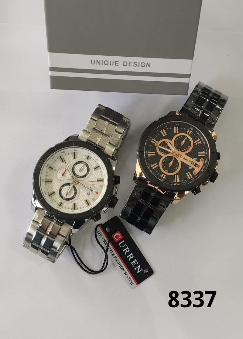 RELOJ CRONOGRAFO CURREN 8337 METALICO