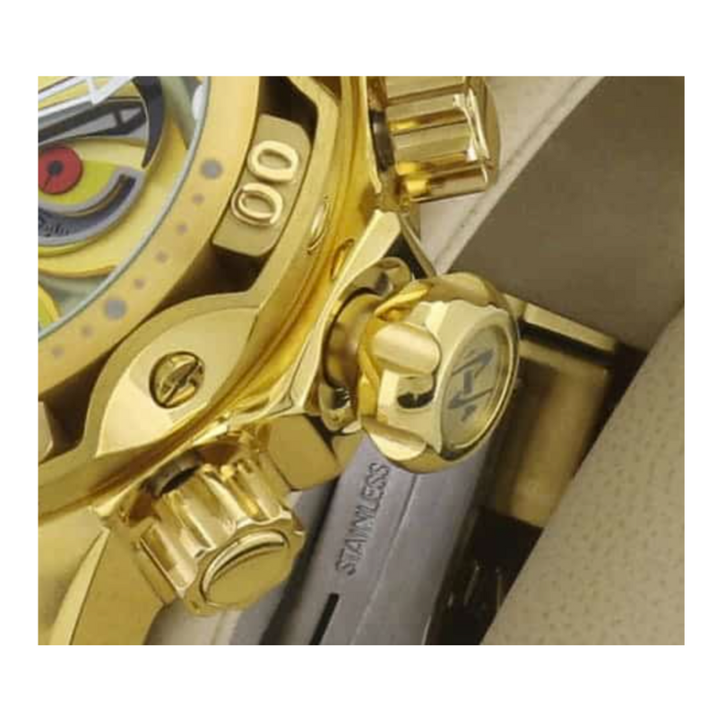 RELOJ 8279 TIPO INVICTA DORADO