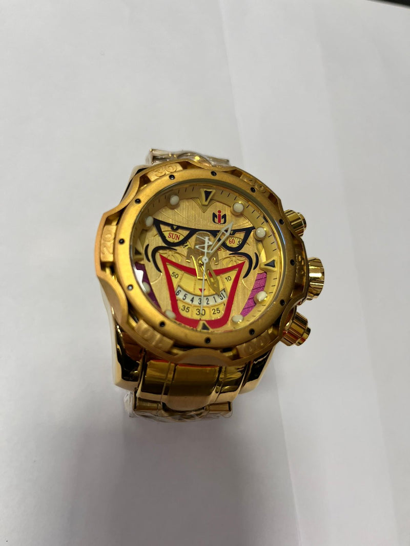 RELOJ 8279 TIPO INVICTA DORADO